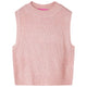 Vidaxl kinderspencer gebreid 128 lichtroze