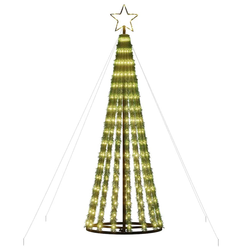 Afbeelding laden in galerijviewer, Vidaxl led-kerstboom 275 leds warm wit 180 cm
