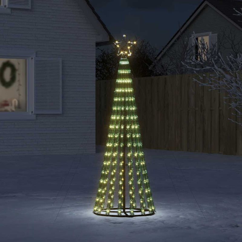 Load image into Gallery viewer, Vidaxl led-kerstboom 275 leds warm wit 180 cm
