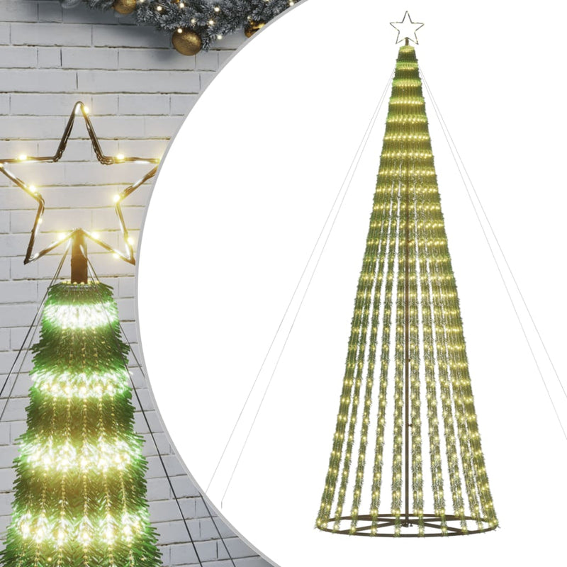 Load image into Gallery viewer, Vidaxl led-kerstboom 688 leds warm wit 300 cm
