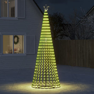 Vidaxl led-kerstboom 688 leds warm wit 300 cm