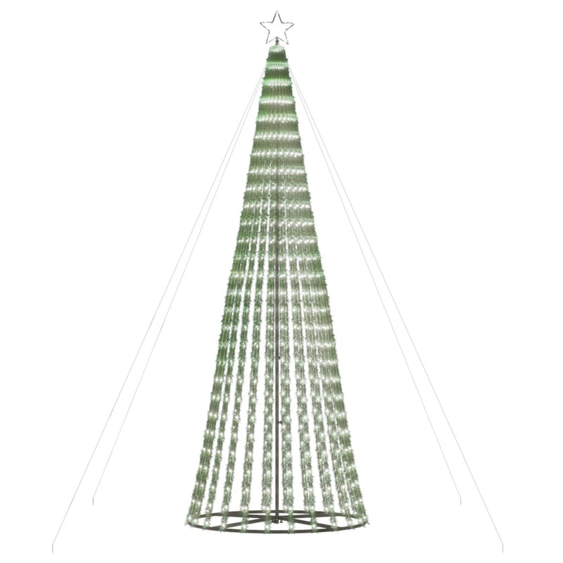 Afbeelding laden in galerijviewer, Vidaxl led-kerstboom 688 leds koud wit 300 cm
