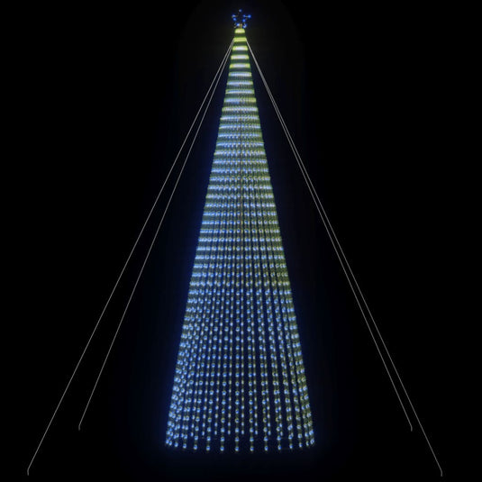 VidaXL Lichtkegel 1544 blauwe LED's 500 cm