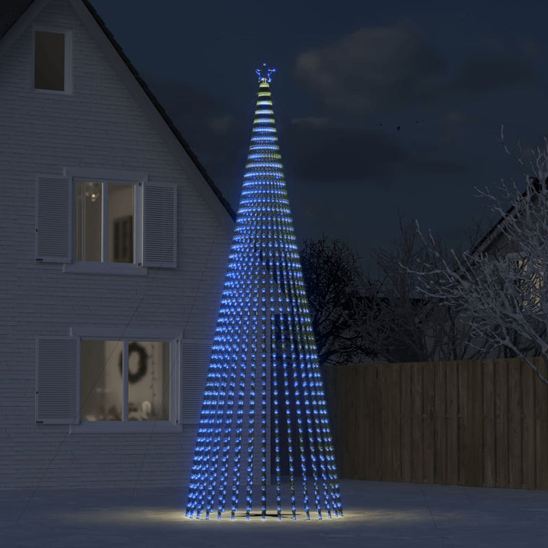 Load image into Gallery viewer, VidaXL Lichtkegel 1544 blauwe LED's 500 cm
