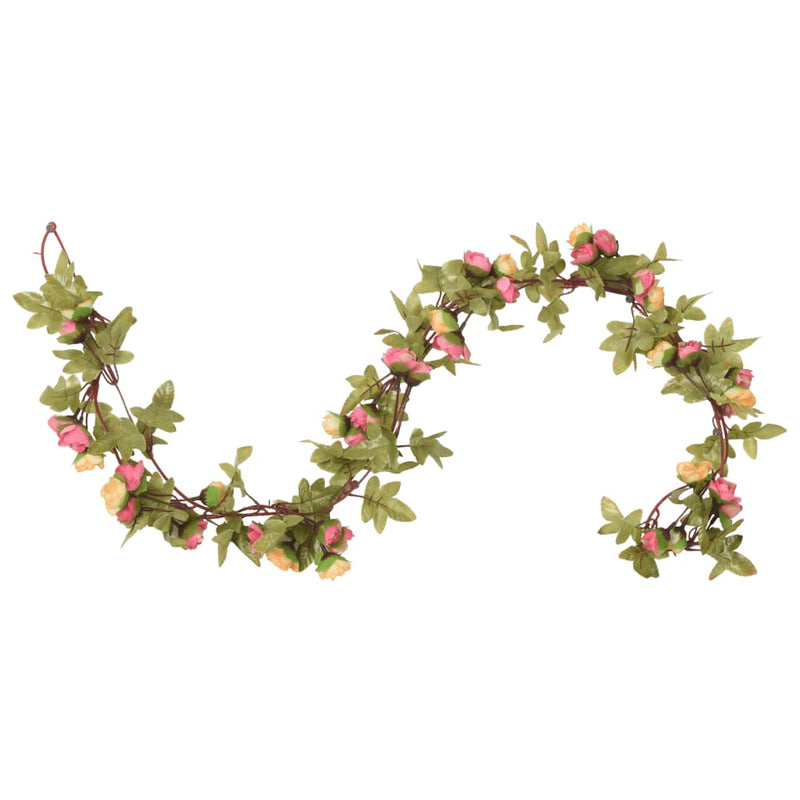 ギャラリービューアに画像をロードする, Vidaxl bloemenslingers 6 st 215 cm roze
