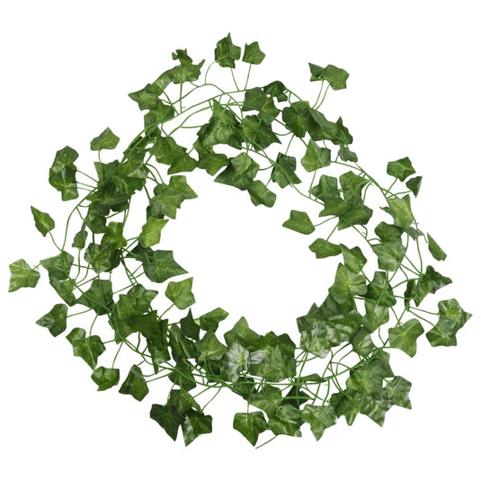 Vidaxl kerstslingers klimop 12 st 200 cm groen