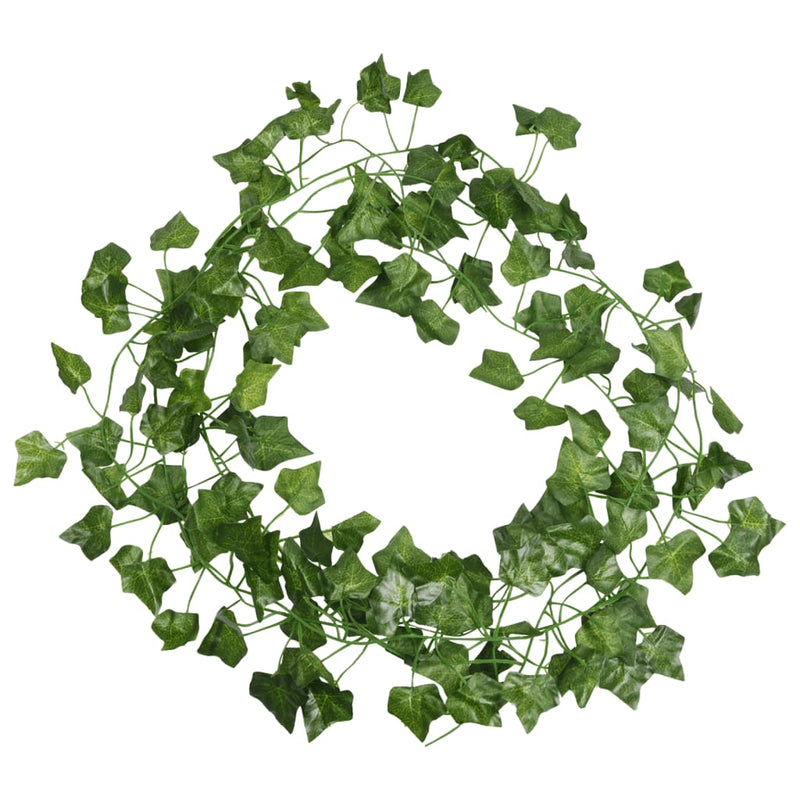 Load image into Gallery viewer, Vidaxl kerstslingers klimop 24 st 200 cm groen
