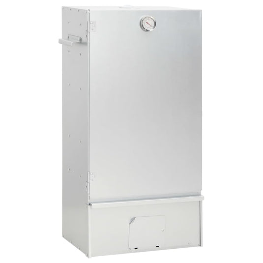 Vidaxl bbq-rookoven met koude rookgenerator gegalvaniseerd staal