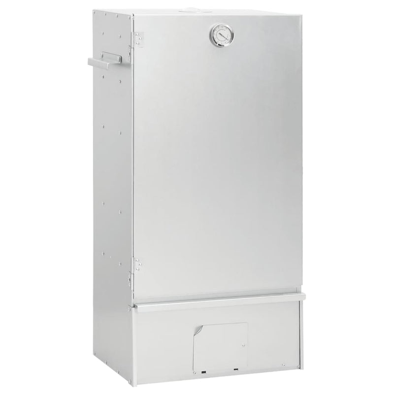 Load image into Gallery viewer, Vidaxl bbq-rookoven met koude rookgenerator gegalvaniseerd staal
