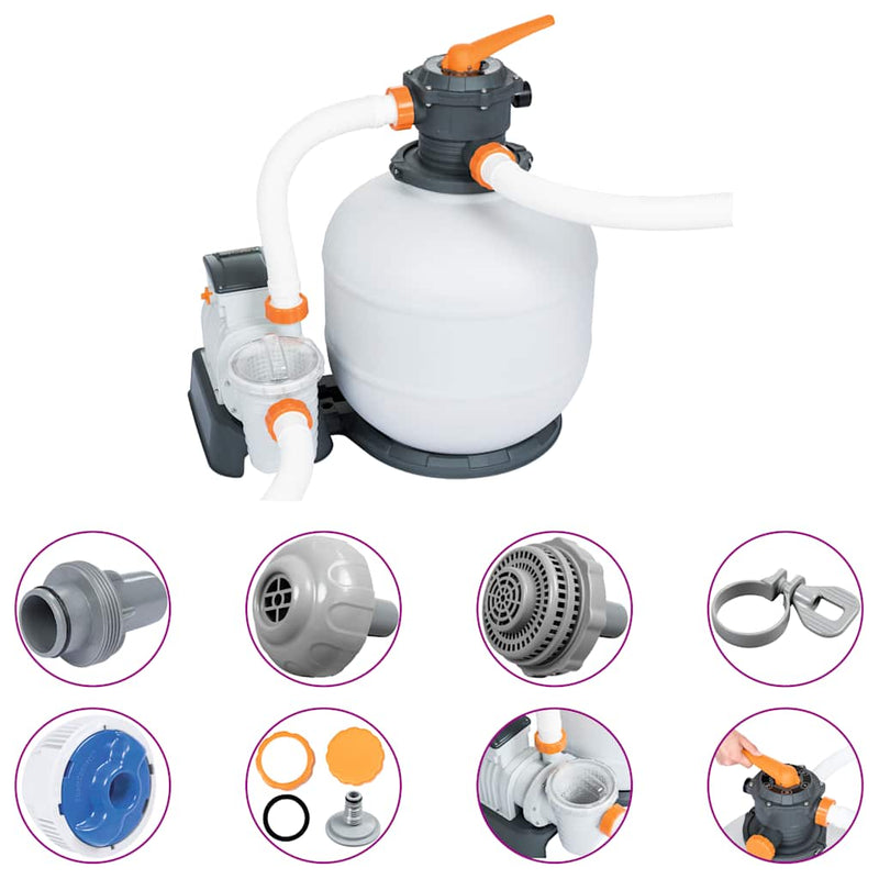 Load image into Gallery viewer, Bestway flowclear zandfilterpomp 8327 l u
