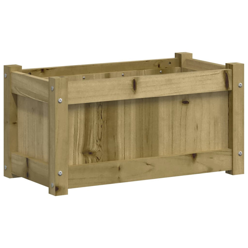 Load image into Gallery viewer, Vidaxl plantenbak 60x31x31 cm geïmpregneerd grenenhout
