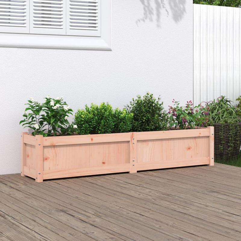Afbeelding laden in galerijviewer, Vidaxl plantenbak 150x31x31 cm massief douglashout
