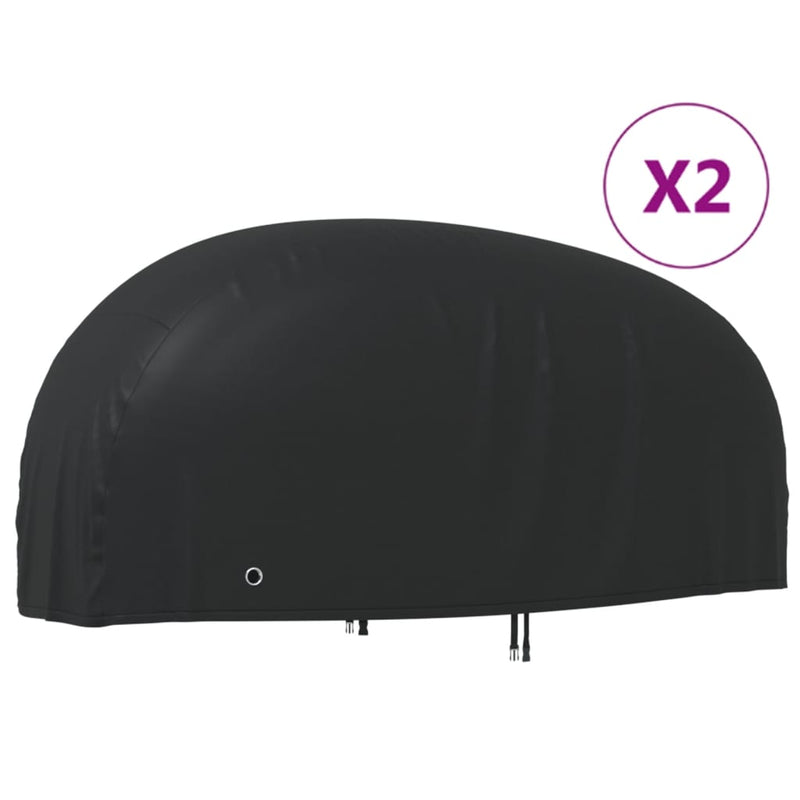 Load image into Gallery viewer, VidaXL Motorhoezen 2 st 230x95x125 cm 210D oxford stof
