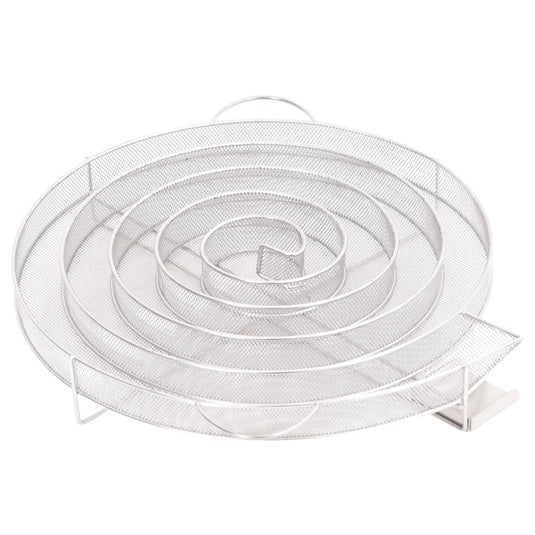 Vidaxl rookgenerator koud rond 33,5 cm roestvrij staal