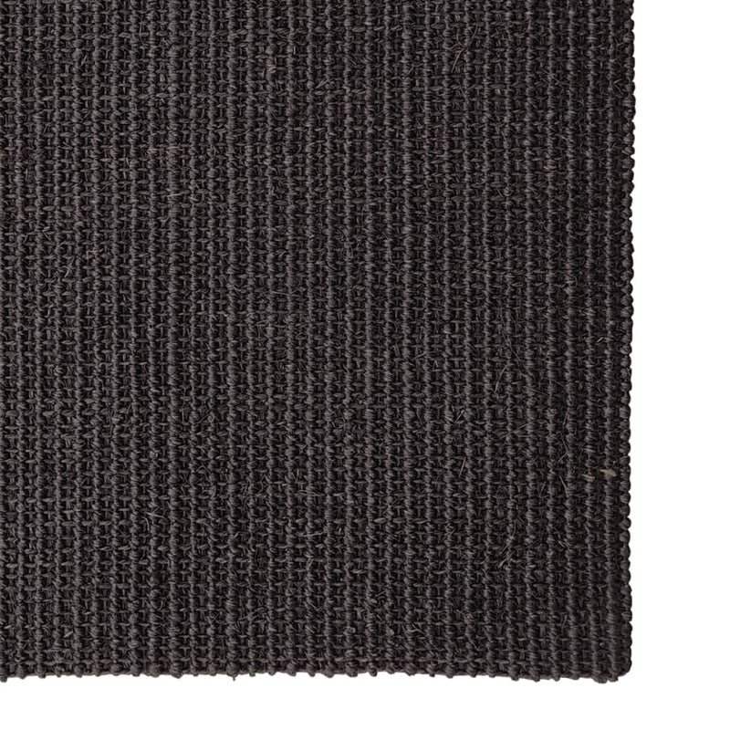 Load image into Gallery viewer, VidaXL Sisalmat voor krabpaal 66x200 cm zwart
