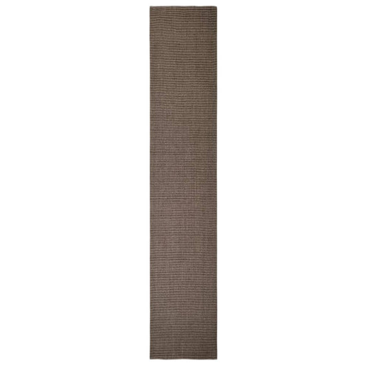Vidaxl sisalmat voor krabpaal 66x350 cm bruin
