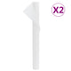 Vidaxl vliesdoek voor planten 2 rollen 70 g m² 10x1,6 m