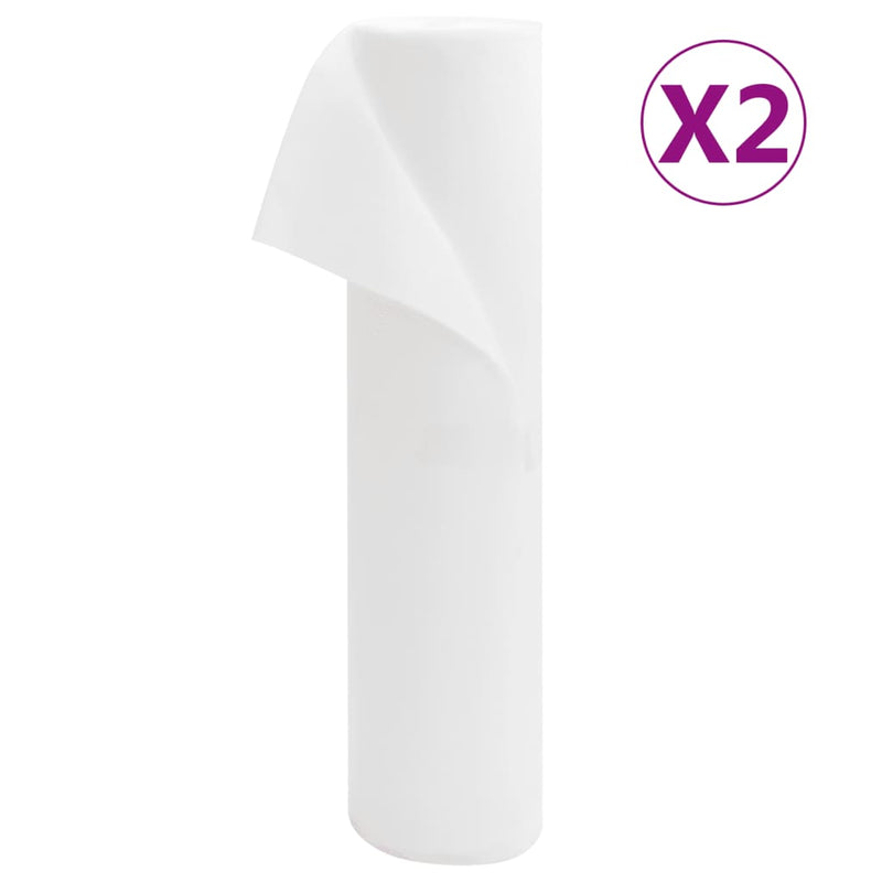 Load image into Gallery viewer, Vidaxl vliesdoek voor planten 2 rollen 70 g m² 50x1,6 m
