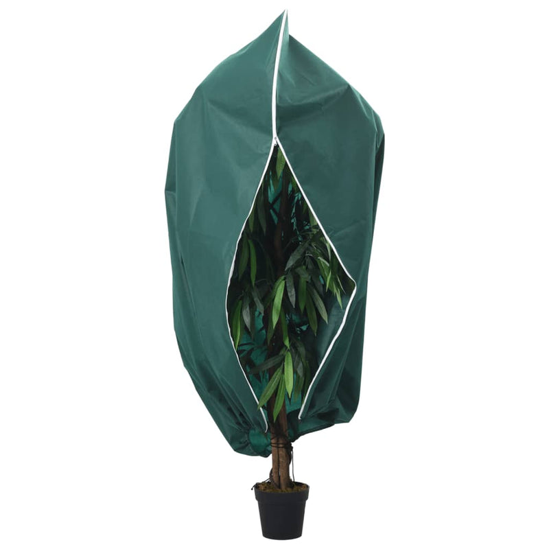 Chargez l'image dans la visionneuse de la galerie, Vidaxl plantenhoezen met ritssluiting 10 st 70 g m² 2,36x2 m
