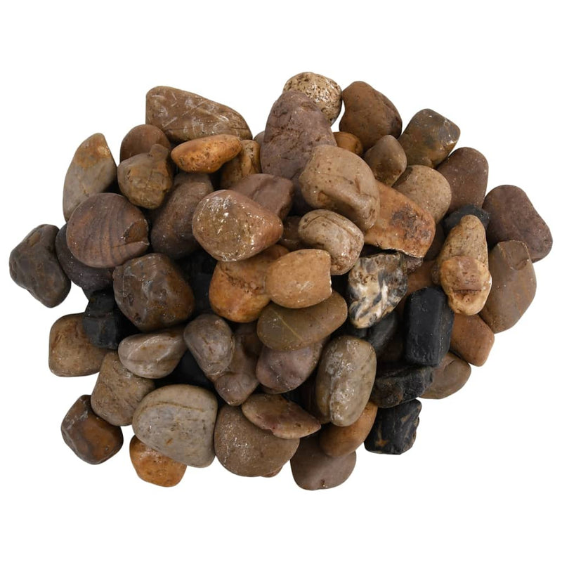 Afbeelding laden in galerijviewer, Vidaxl kiezelstenen gepolijst 2-5 cm 25 kg meerkleurig
