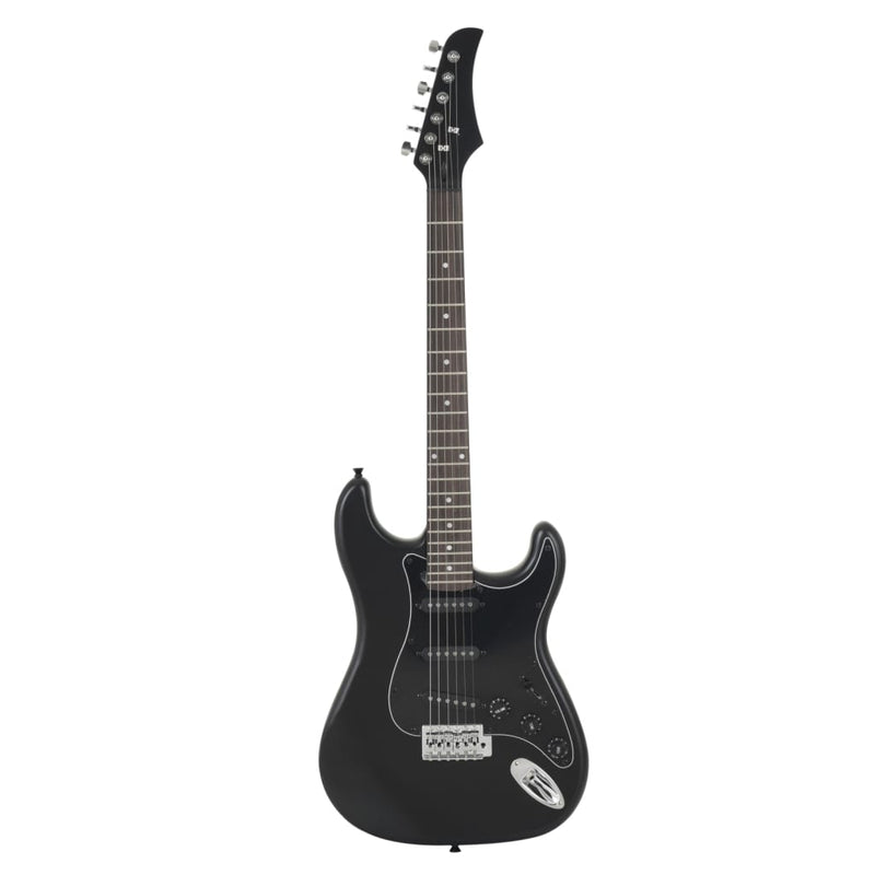 Chargez l'image dans la visionneuse de la galerie, Vidaxl gitaar voor beginners elektrisch met tas 4 4 39 zwart
