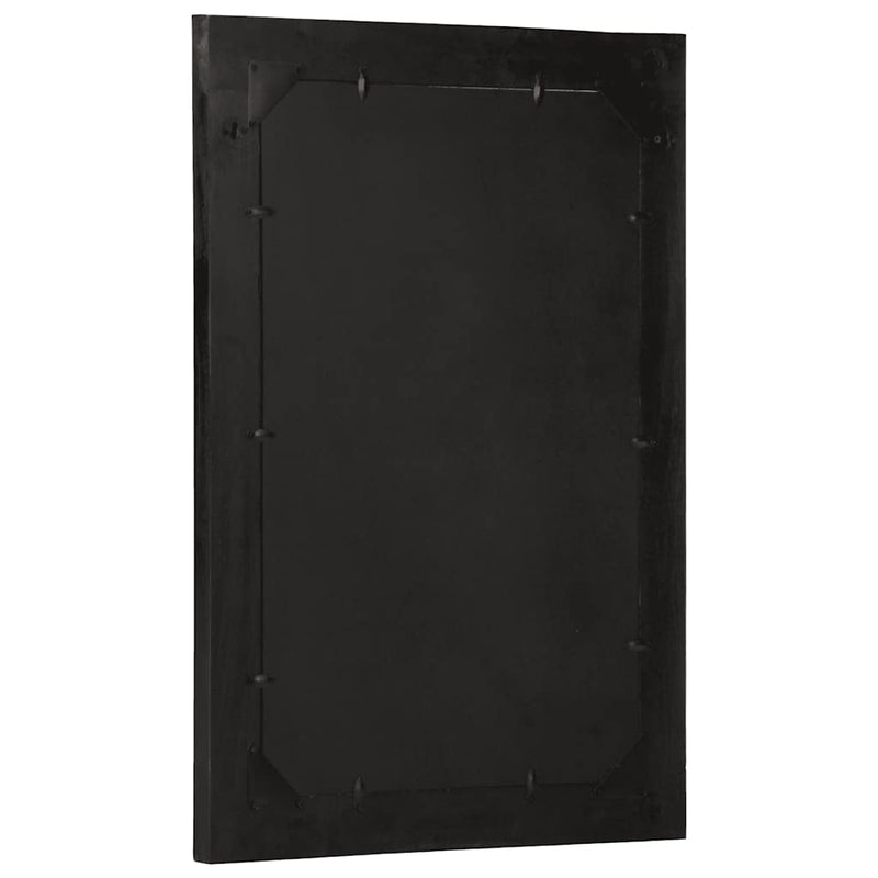 Cargue la imagen en el visor de la galería, Vidaxl badkamerspiegel 50x70x2,5 cm massief mangohout en glas
