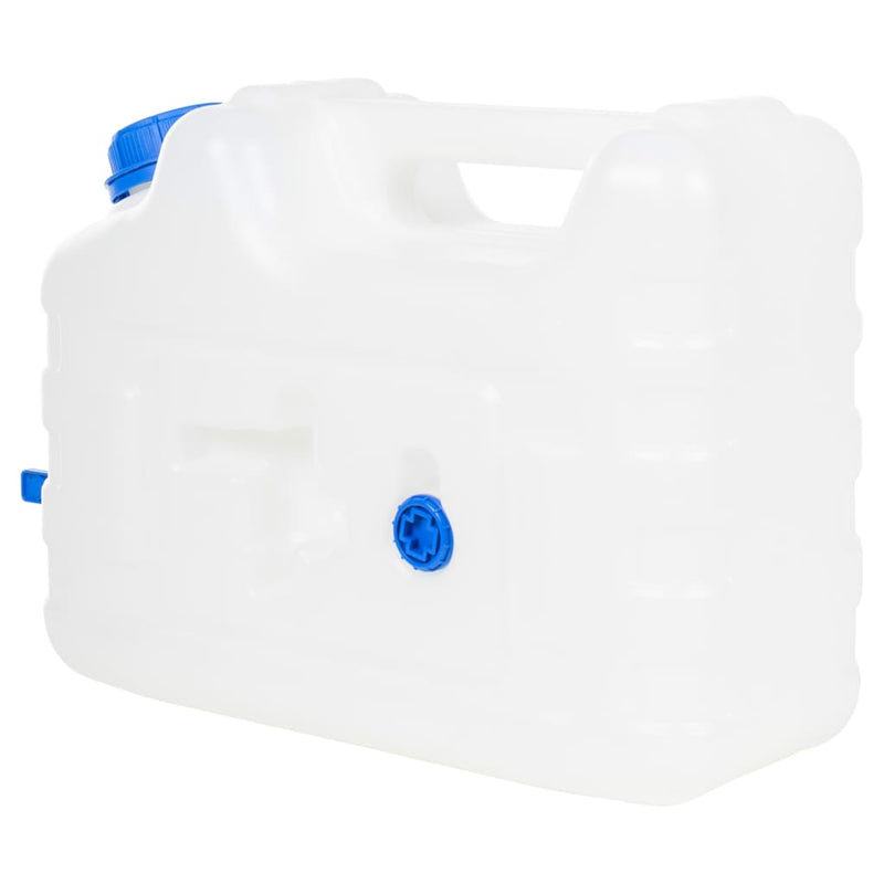 Load image into Gallery viewer, Vidaxl watertank met kraan 10 l kunststof transparant
