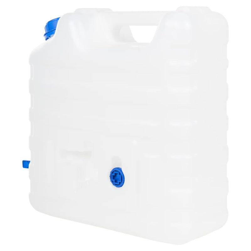 Afbeelding laden in galerijviewer, Vidaxl watertank met kraan 15 l kunststof transparant
