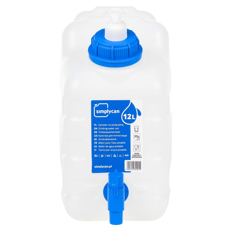 Load image into Gallery viewer, Vidaxl watertank met kraan en zeepdispenser 10 l kunststof
