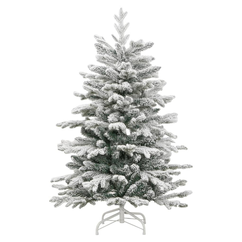 ギャラリービューアに画像をロードする, Vidaxl kunstkerstboom met scharnieren en sneeuw 150 cm
