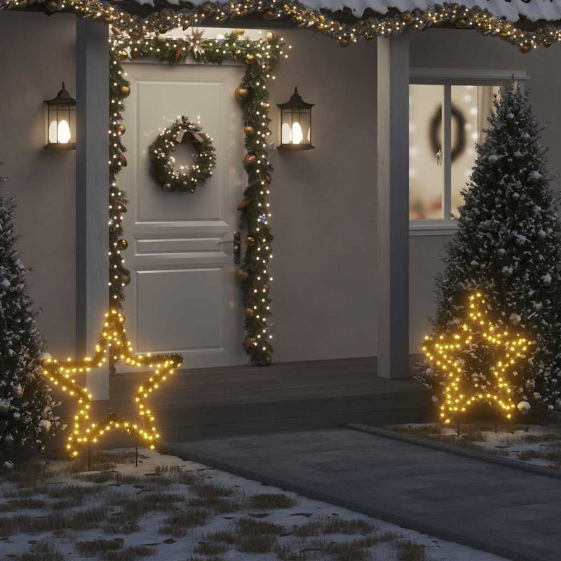 Load image into Gallery viewer, Vidaxl kerstverlichting met ster 115 led's 85 cm
