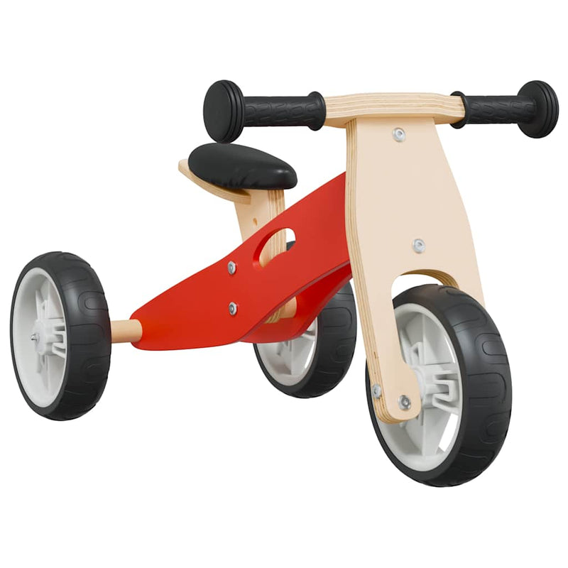 Load image into Gallery viewer, Vidaxl loopfiets voor kinderen 2-in-1 rood
