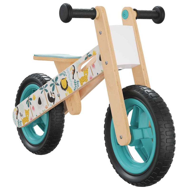 Load image into Gallery viewer, Vidaxl loopfiets voor kinderen blauw met print
