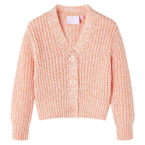 VidaXL Kindervest gebreid 92 gemengd roze