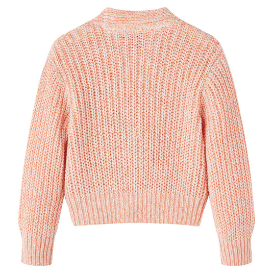 VidaXL Kindervest gebreid 92 gemengd roze