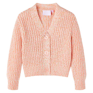 Vidaxl kindervest gebreid 116 gemengd roze