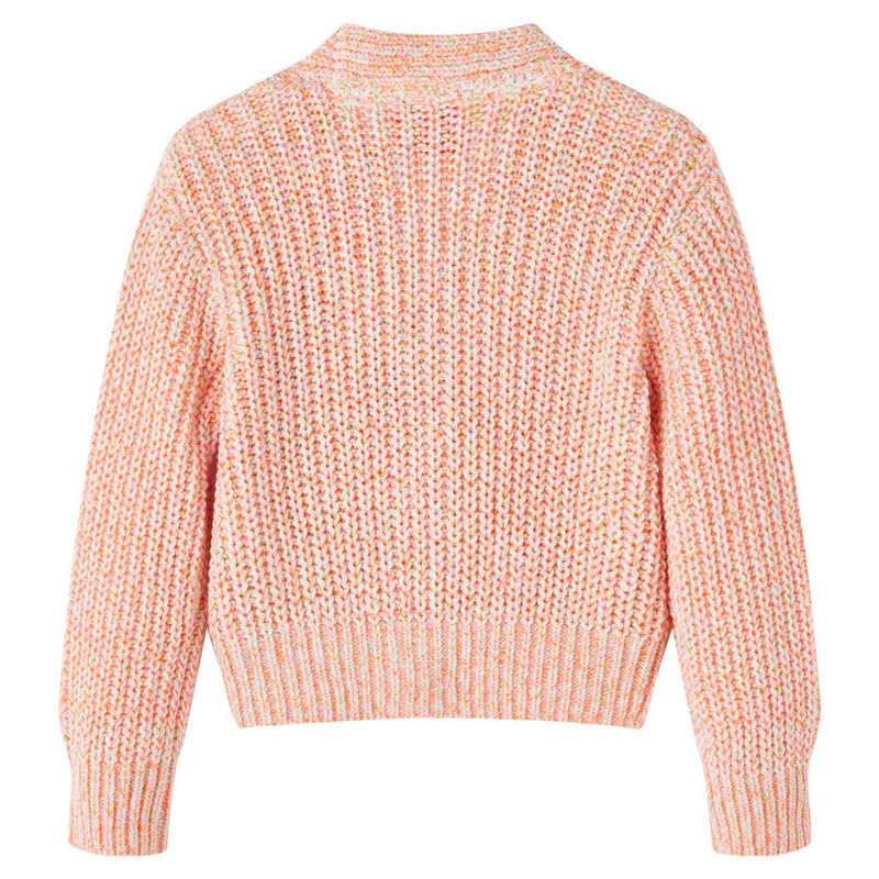 Load image into Gallery viewer, Vidaxl kindervest gebreid 116 gemengd roze
