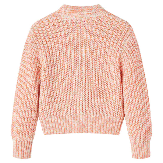 VidaXL Kindervest gebreid 140 gemengd roze