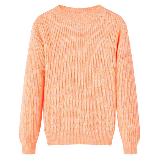 VidaXL Kindertrui gebreid 92 feloranje