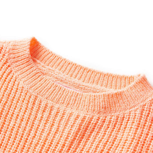 VidaXL Kindertrui gebreid 92 feloranje