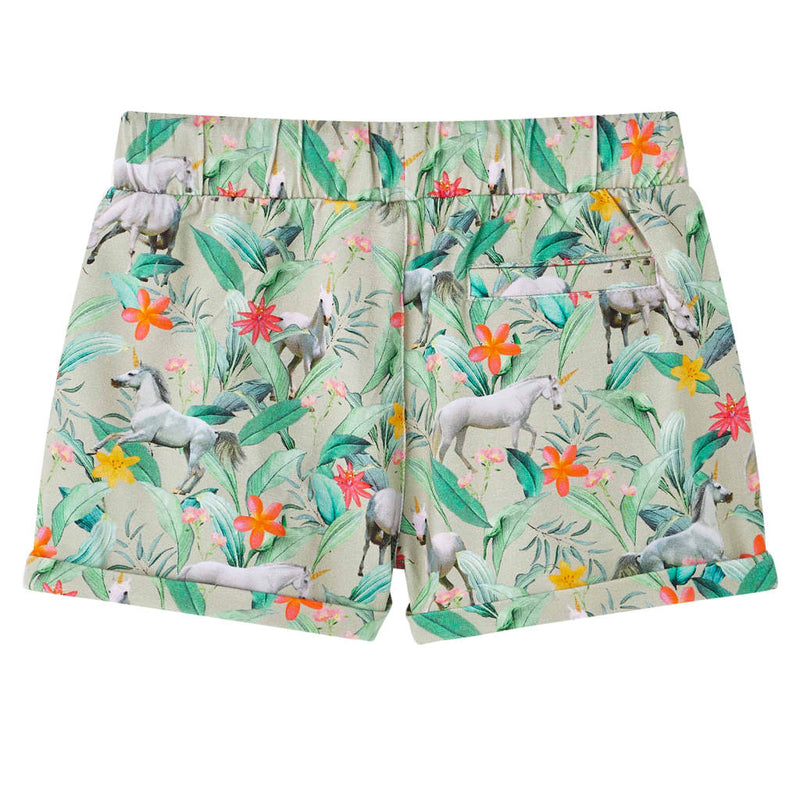 Load image into Gallery viewer, VidaXL Kindershorts met trekkoord 104 lichtkaki
