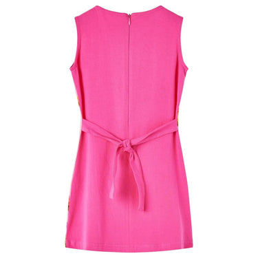 Vidaxl kinderjurk 128 felroze
