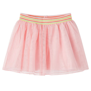 Vidaxl kinderrokje met tule 128 lichtroze