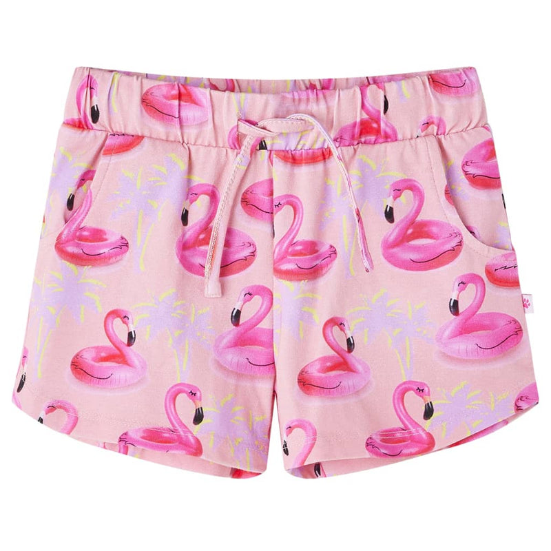 Load image into Gallery viewer, Vidaxl kindershorts met trekkoord 128 lichtroze
