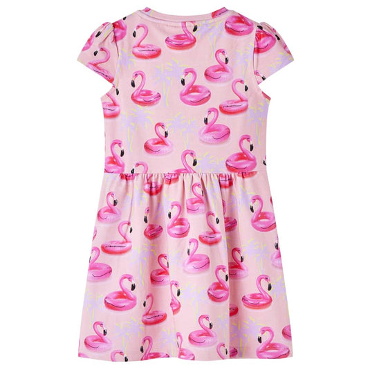 Vidaxl kinderjurk 128 lichtroze