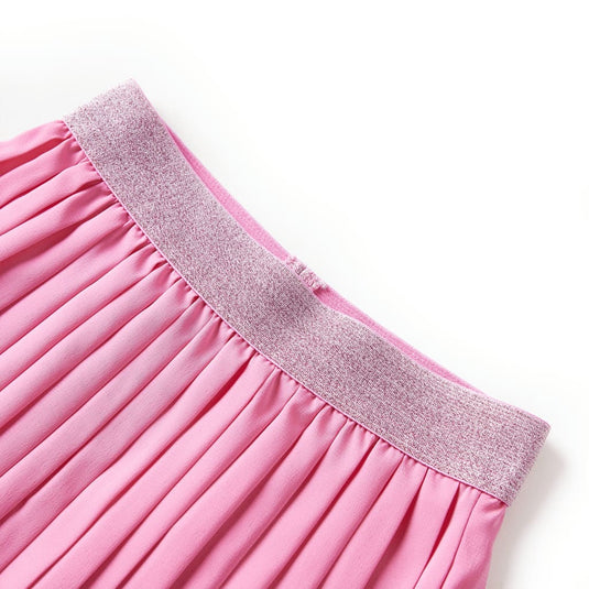 Vidaxl kinderrokje geplooid 92 roze