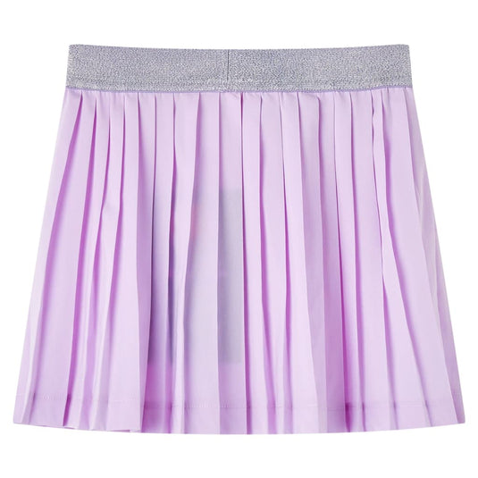 Vidaxl kinderrokje geplooid 104 lila