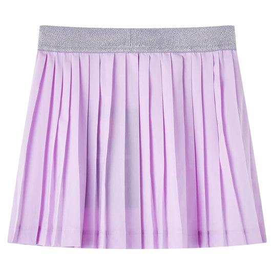 Vidaxl kinderplooirok 116 lila