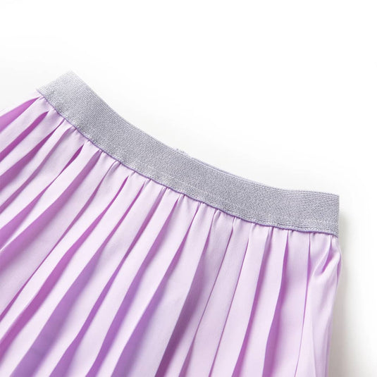 Vidaxl kinderplooirok 116 lila