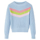 Vidaxl kindertrui gebreid 92 blauw